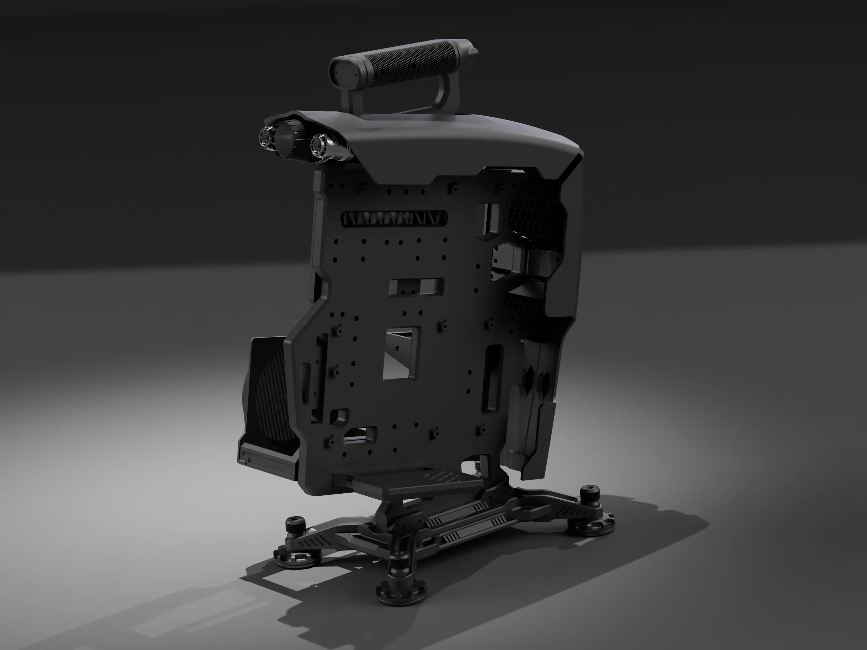 Bare modular frame